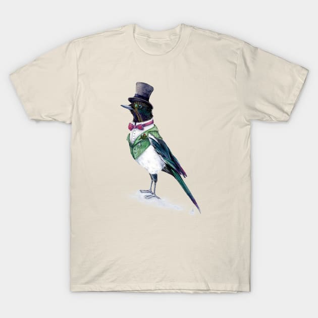 Victorian Magpie T-Shirt by Goosi